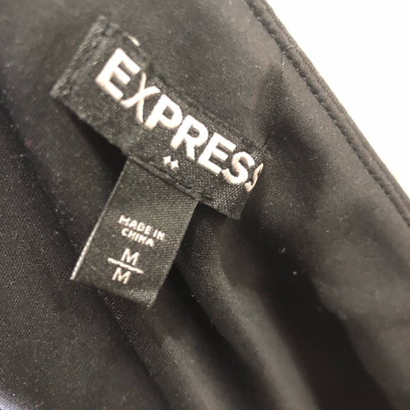 Express Silver Gray Black Sequin Embellished Aztec Mini Skirt Medium - Picture 4 of 8